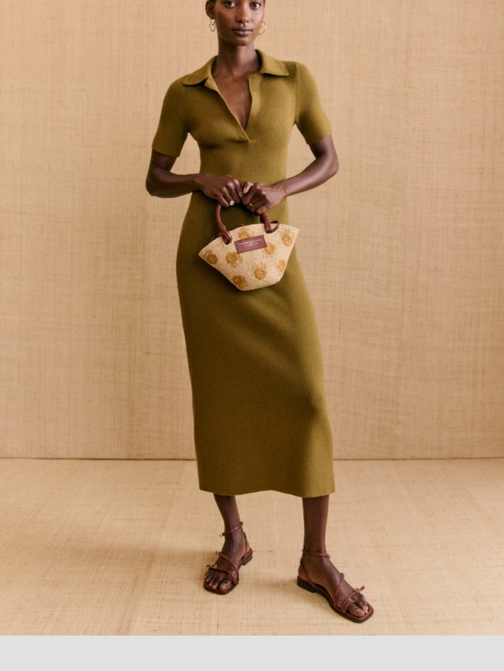 NWT Numa Dress in Olive Green size L